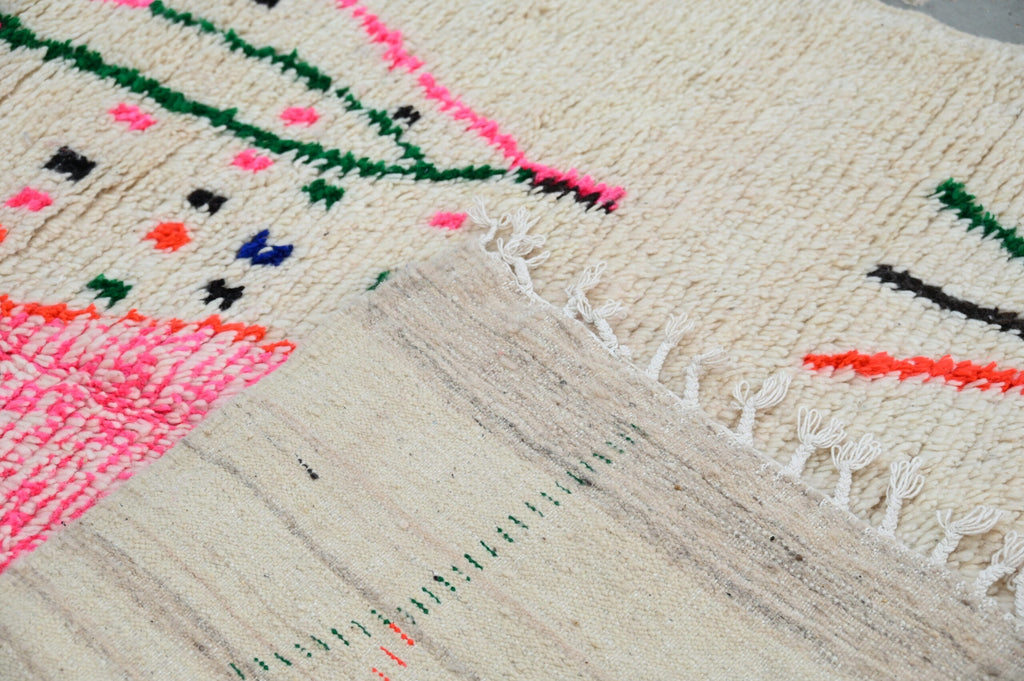 DecorBites™ Moroccan Handmade Traditional Azilal Rug 268 X 157 cm