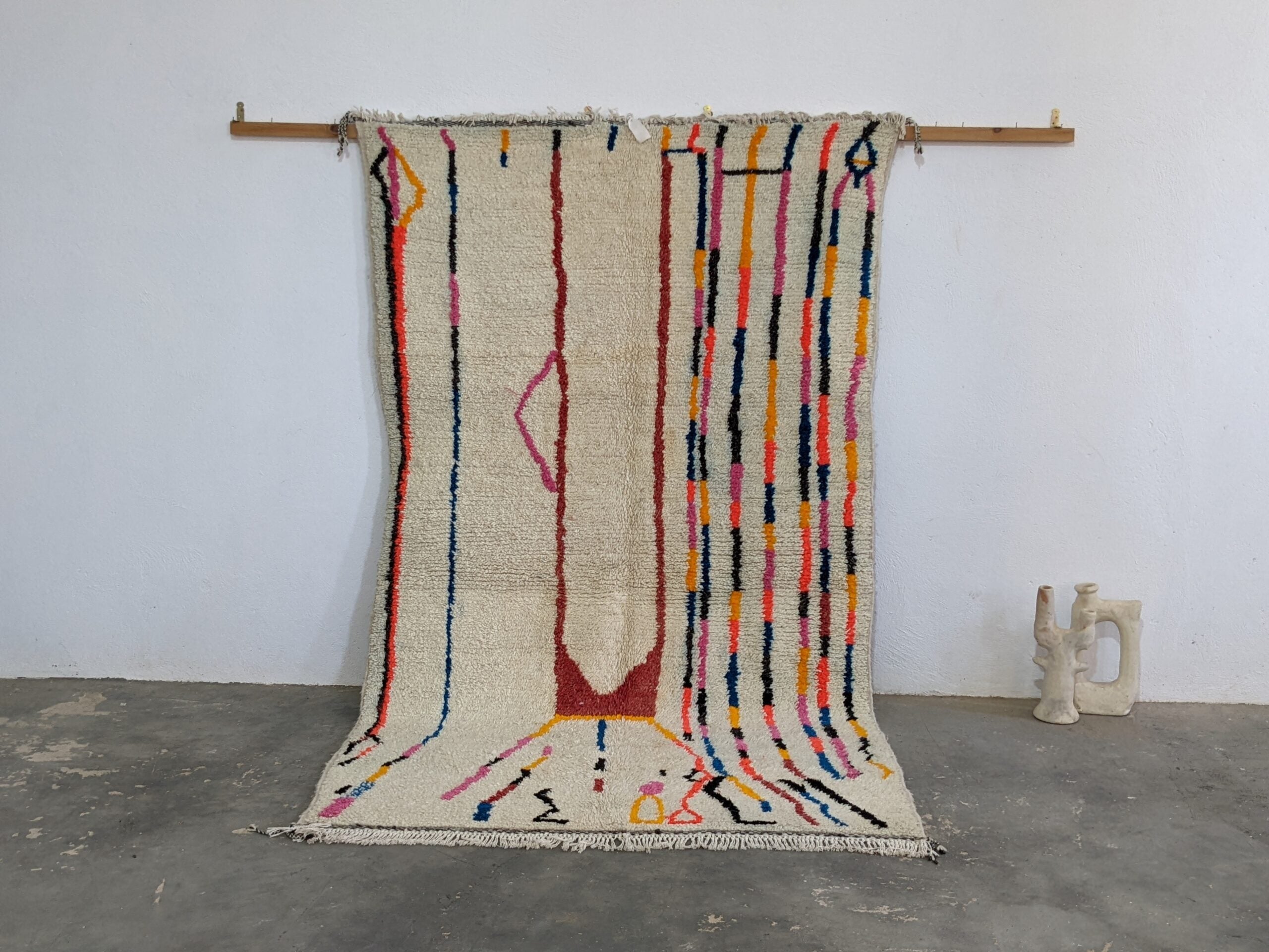 DecorBites™ Moroccan Handmade Traditional Azilal Rug 276×164 Cm