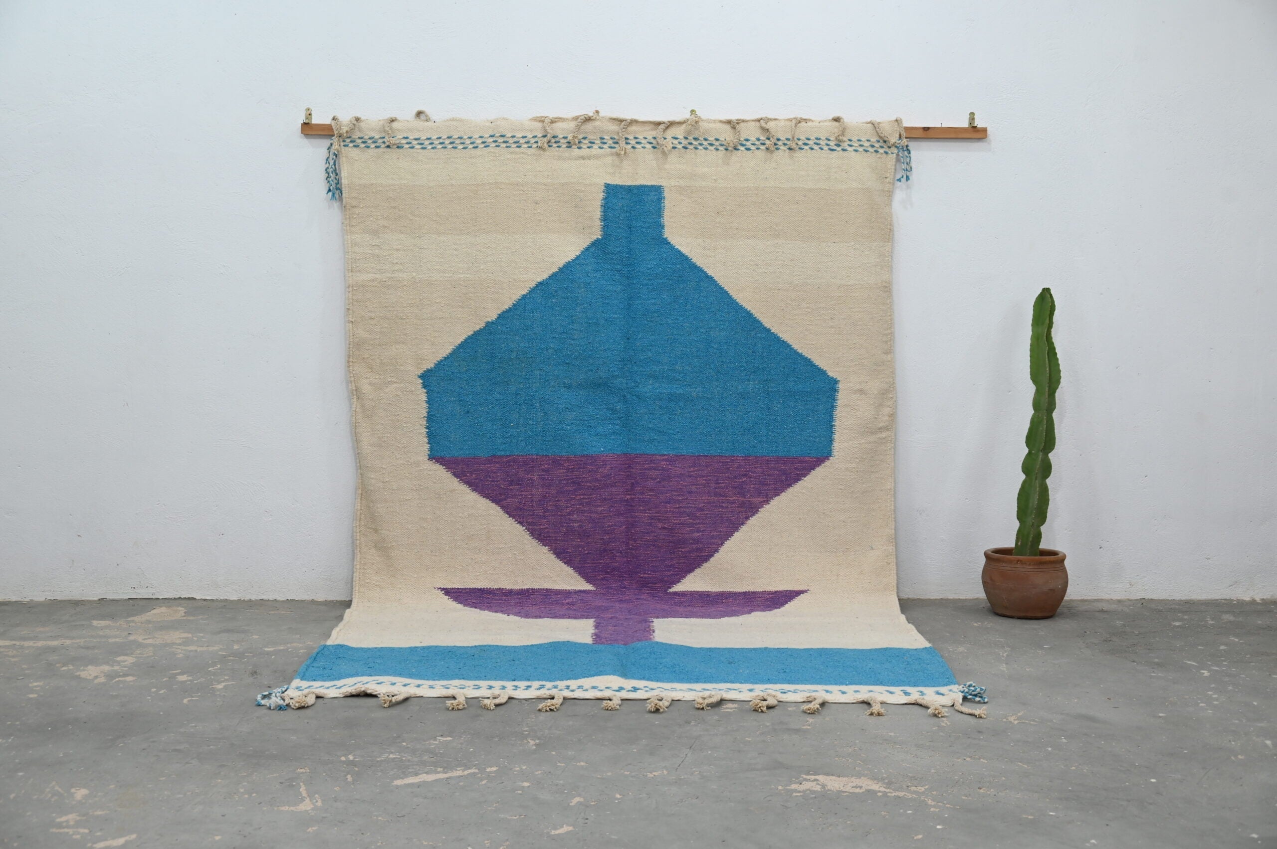 DecorBites™ Moroccan Handmade Traditional Azilal Rug 307 X 196 Cm