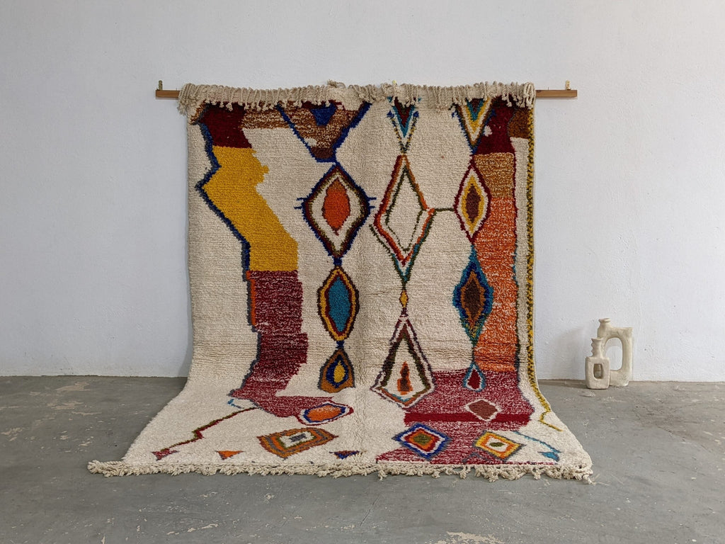 DecorBites™ Moroccan Handmade Traditional Azilal Rug 310 X 208 Cm