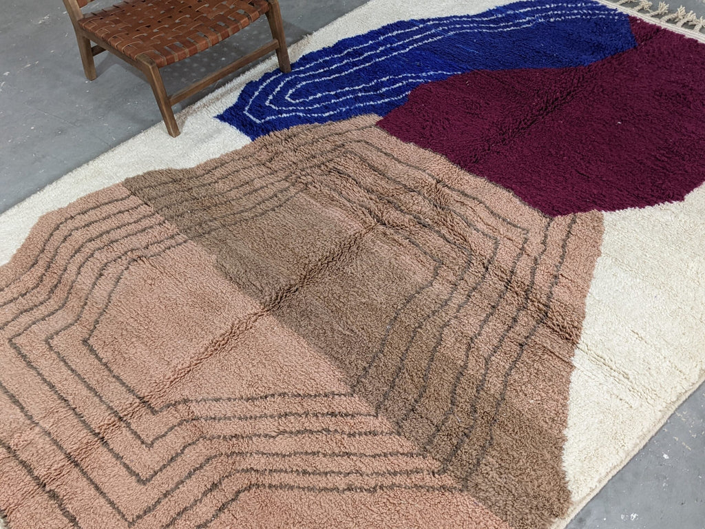 DecorBites™ Moroccan Handmade Traditional Azilal Rug 310 X 220 Cm