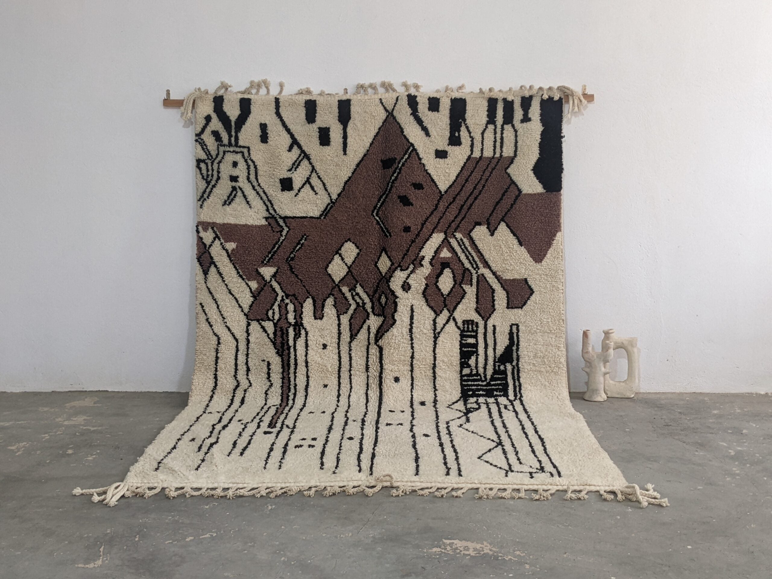 DecorBites™ Moroccan Handmade Traditional Azilal Rug 317 X 215 Cm