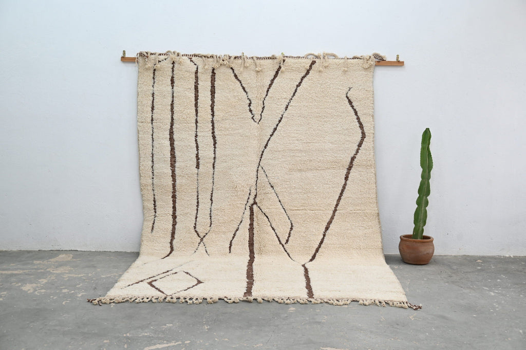 DecorBites™ Moroccan Handmade Traditional Beni Ouarain Rug 290 X 214 cm