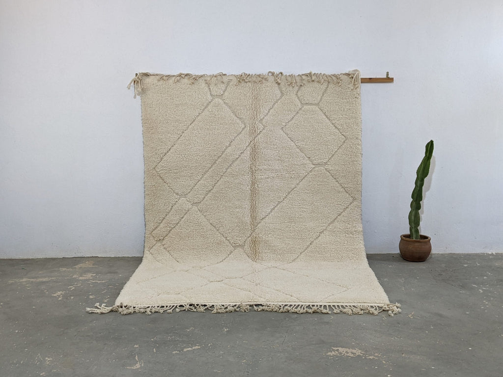 DecorBites™ Moroccan Handmade Traditional Beni Ouarain Rug 295 X 214 Cm