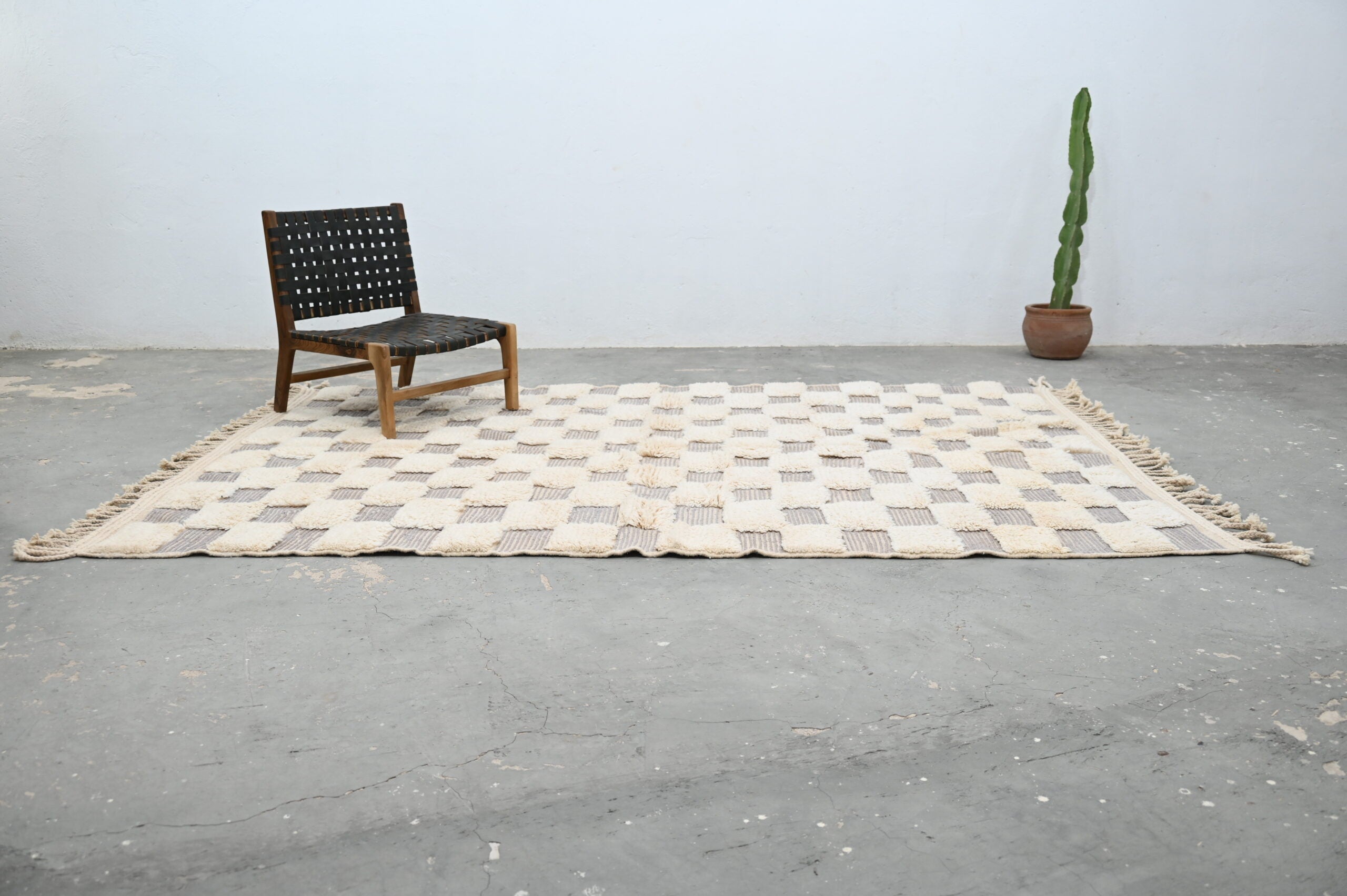 DecorBites™ Moroccan Handmade Traditional Beni Ouarain Rug 300 X 203 cm