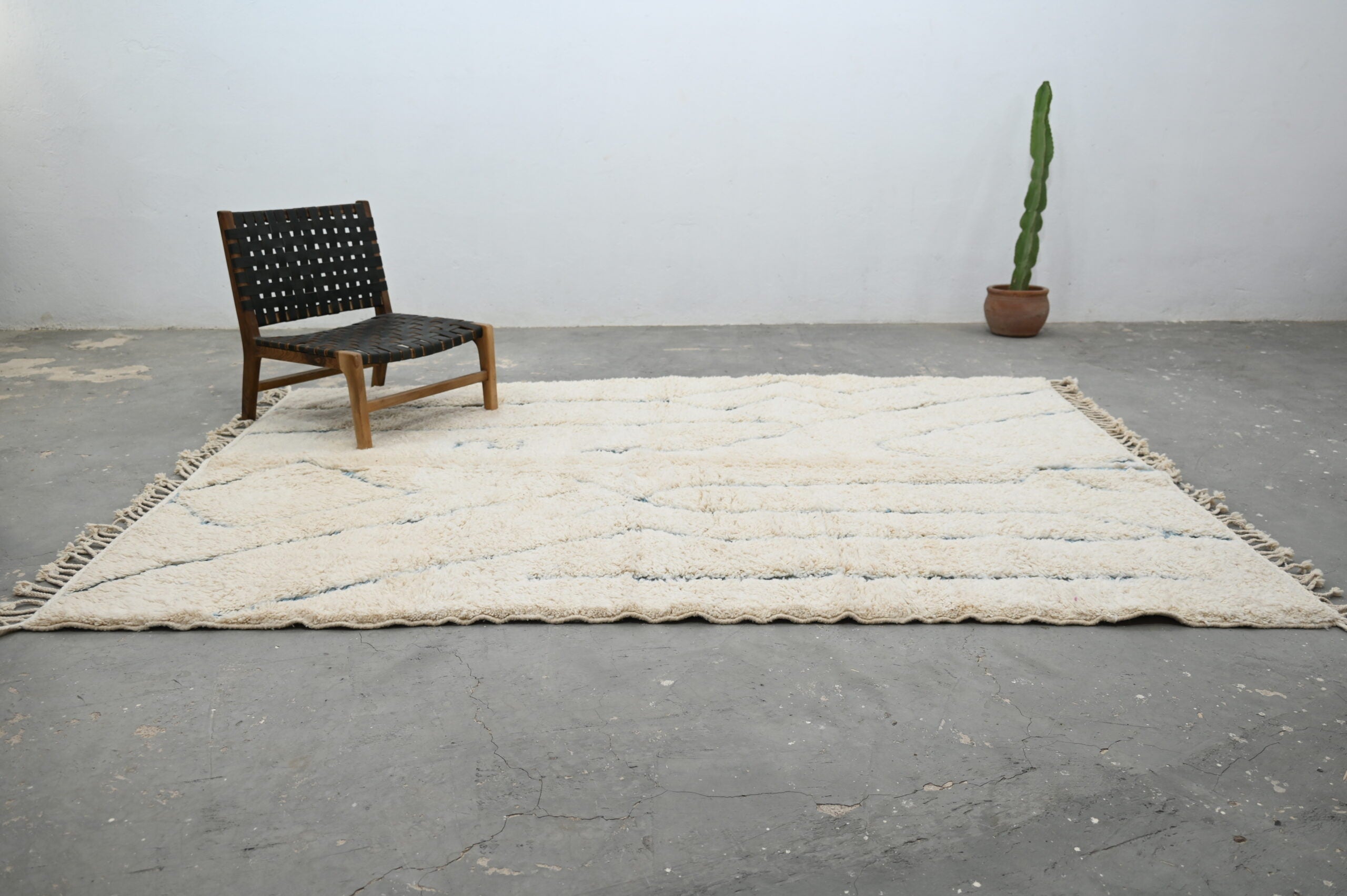 DecorBites™ Moroccan Handmade Traditional Beni Ouarain Rug 300 X 205 Cm