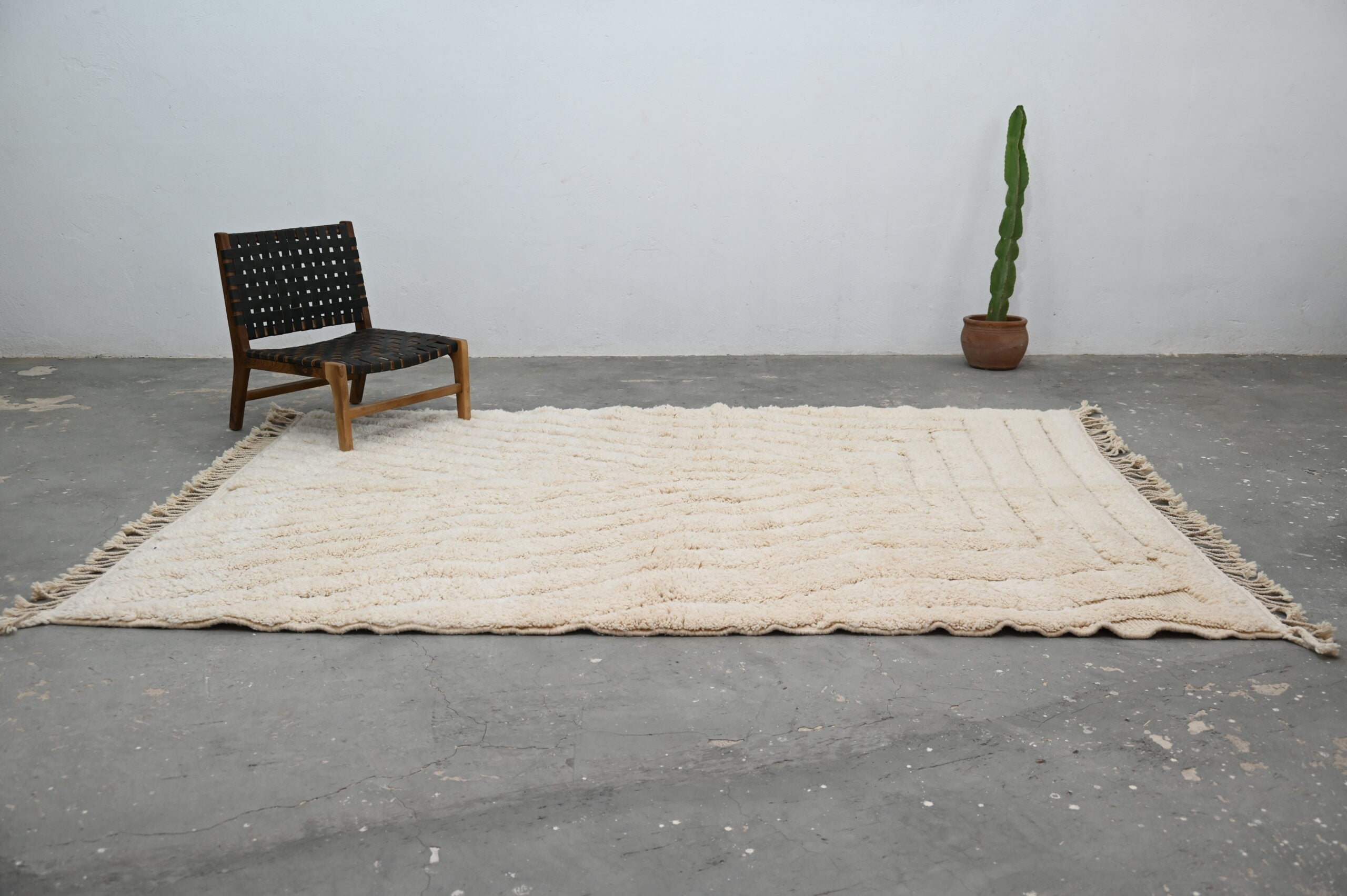 DecorBites™ Moroccan Handmade Traditional Beni Ouarain Rug 300 X 217 Cm