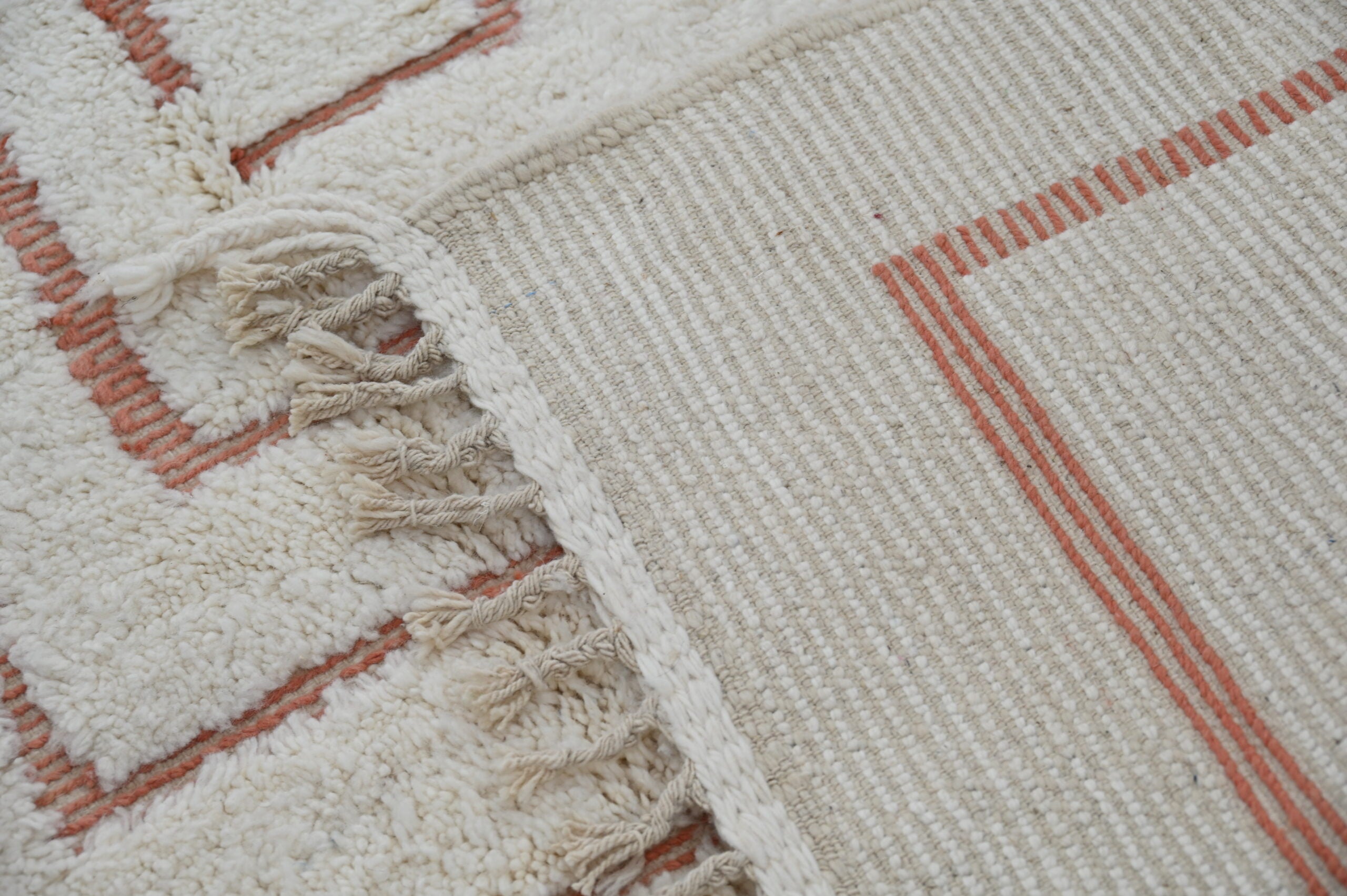 DecorBites™ Moroccan Handmade Traditional Beni Ouarain Rug 302 X 200 Cm