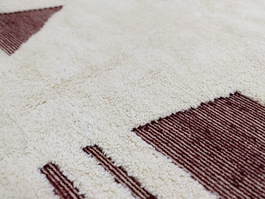 DecorBites™ Moroccan Handmade Traditional Beni Ouarain Rug 303 X 214 Cm