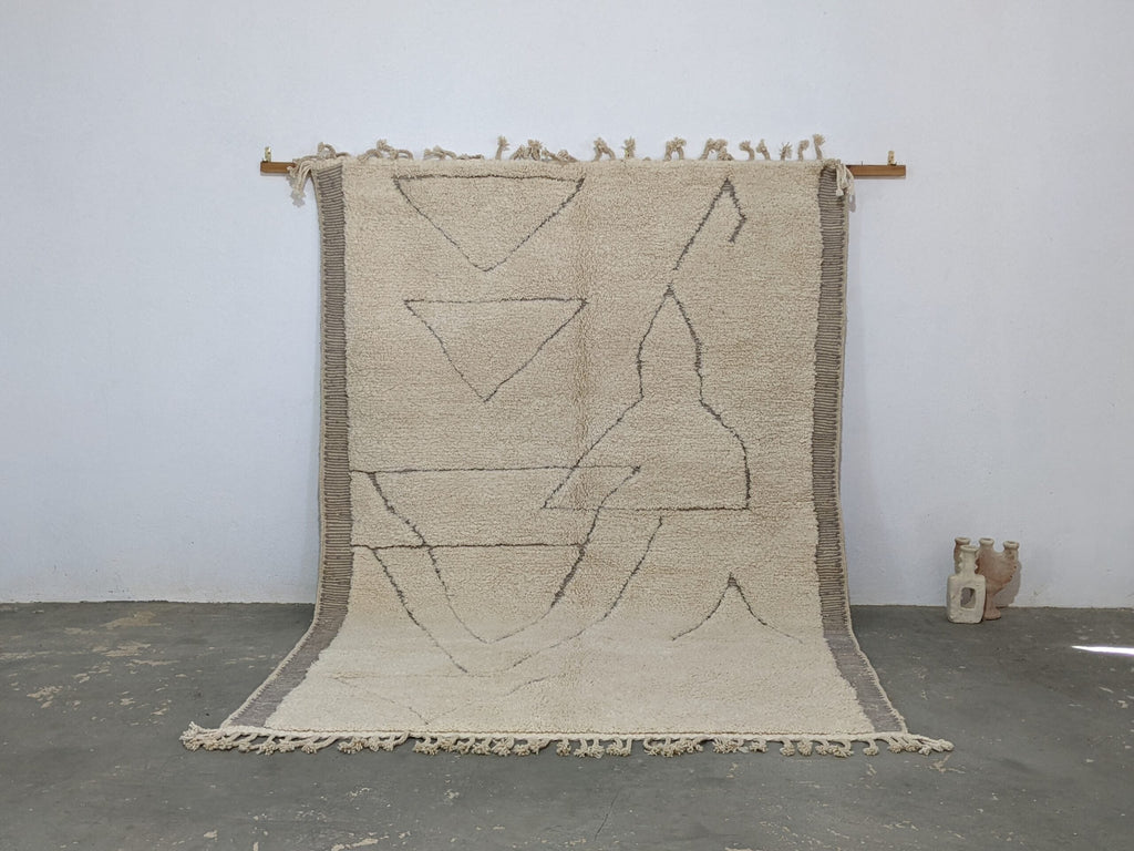 DecorBites™ Moroccan Handmade Traditional Beni Ouarain Rug 305 X 204 Cm