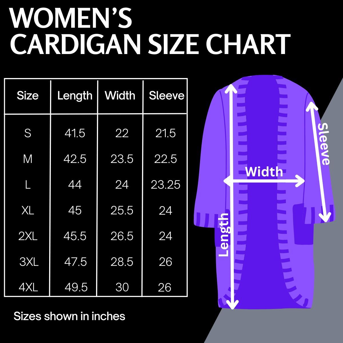 Plus Size Long Duster Cardigan 3XL Sorority Stylish Layered Look