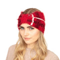 Headwrap Red Plaid Stylish Fashion Accessory