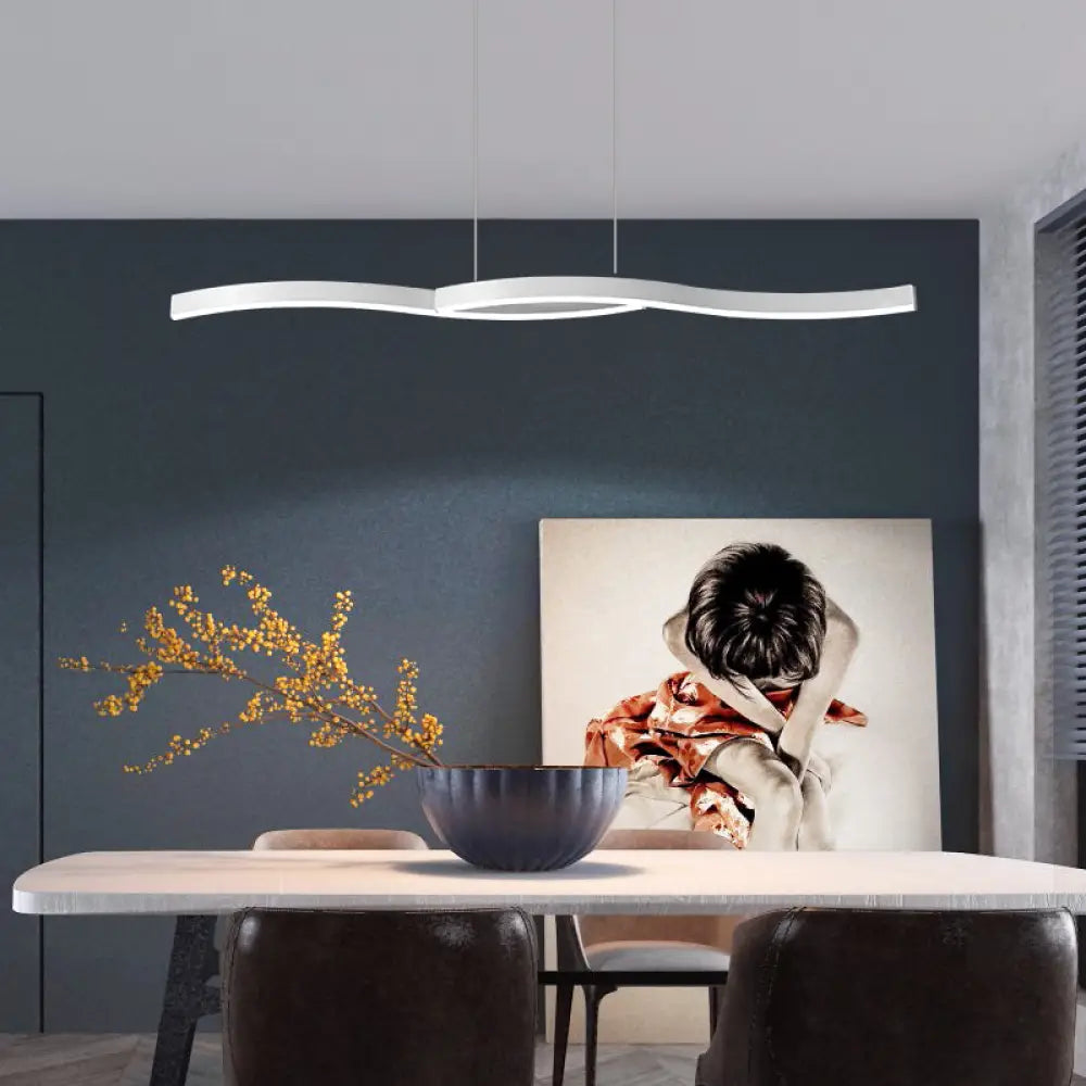DecorBites™ Nahiya - Modern LED Hanging Light Fixture for Dining Room