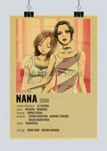 DecorBites™ NANA Anime Poster Set for Retro Decor