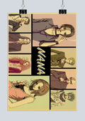 DecorBites™ NANA Anime Poster Set - Retro Design Wall Decor