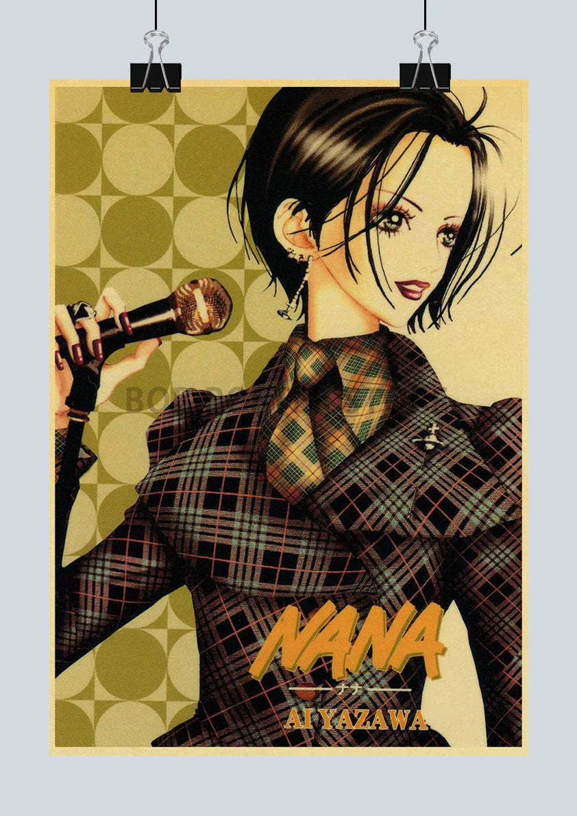 DecorBites™ NANA Anime Poster Set - Retro Style - 2021 Arrival