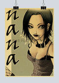 DecorBites™ NANA Anime Posters - Retro Kraft Paper Prints