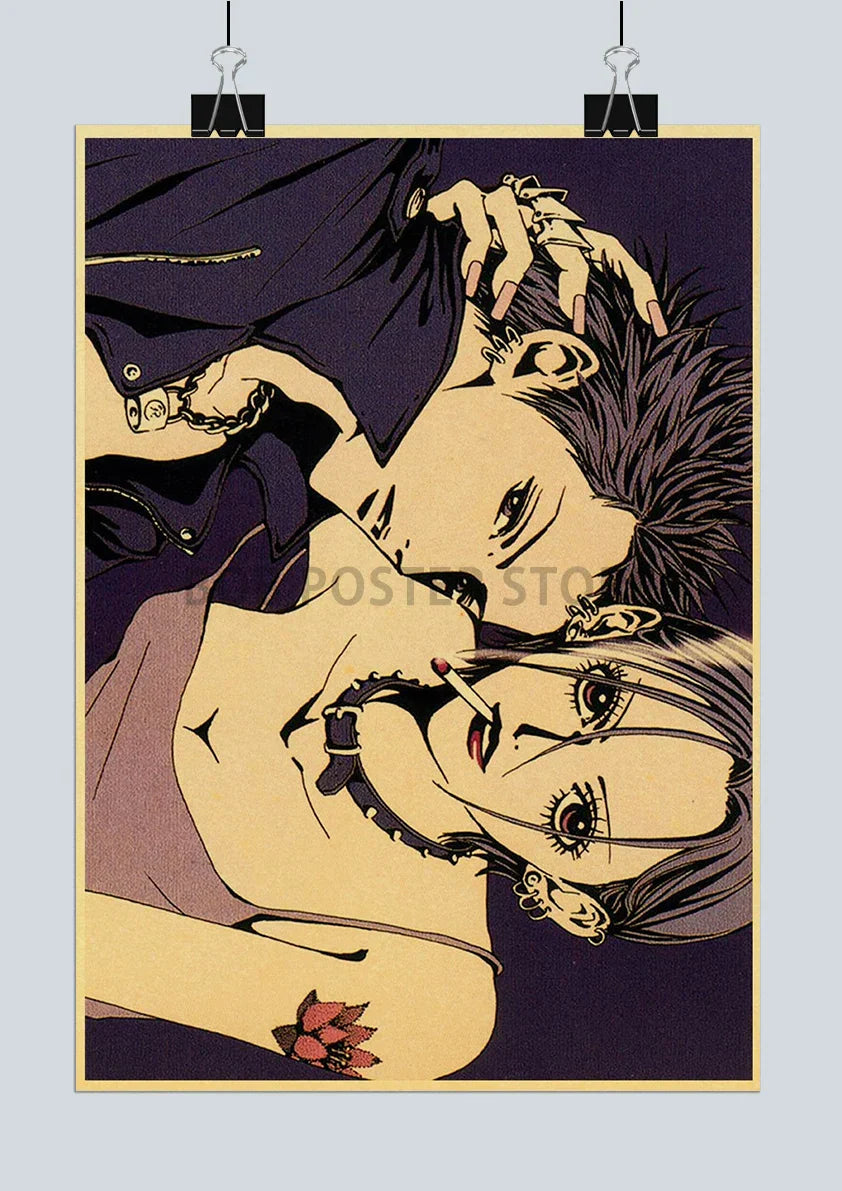 DecorBites™ NANA Anime Retro Poster - Nostalgic Wall Decor