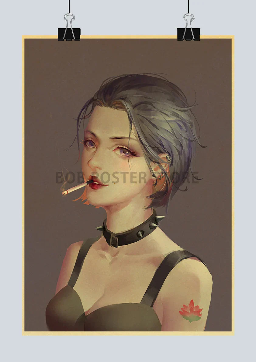 DecorBites™ "NANA Anime Retro Poster Set 2021"