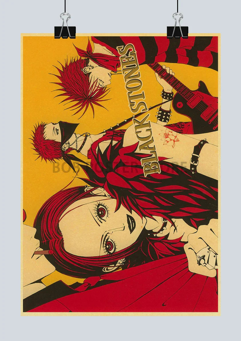 DecorBites™ NANA Anime Retro Poster Set - 2021 Arrival