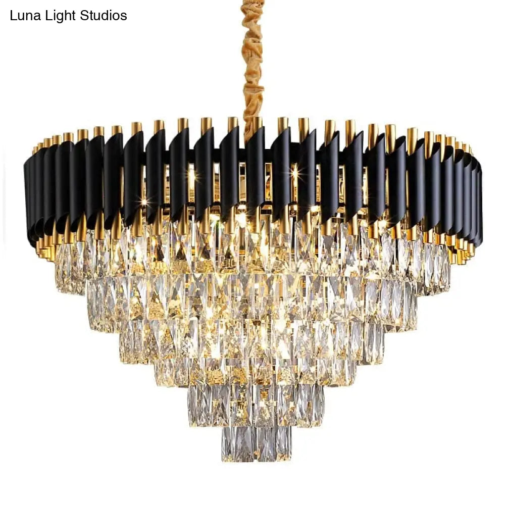 DecorBites™ Nebra-  Luxury K9 Crystal Chandeliers