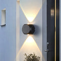 DecorBites™ Nordic Aluminum LED Wall Lamp - Mini Cube Wall Washer Sconce for Living Room (2/4-Head) in Black/White
