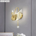 DecorBites™ Nordic Art Deco LED Swan Wall Lamp  for Bedroom Bedside wall Living Room Hallway Indoor Lighting
