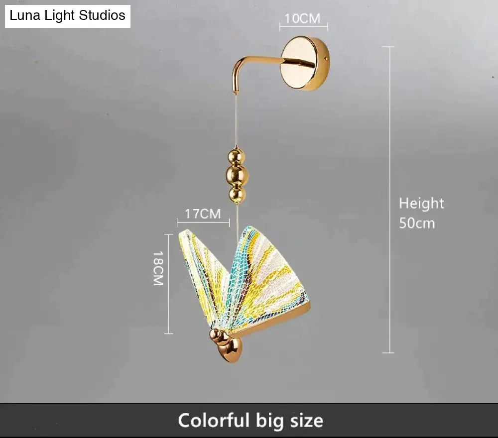 DecorBites™ Nordic Butterfly Led Wall Light for Bedroom
