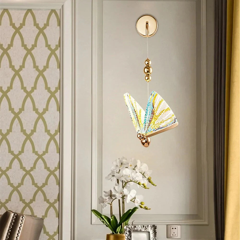 DecorBites™ Nordic Butterfly Led Wall Light for Bedroom