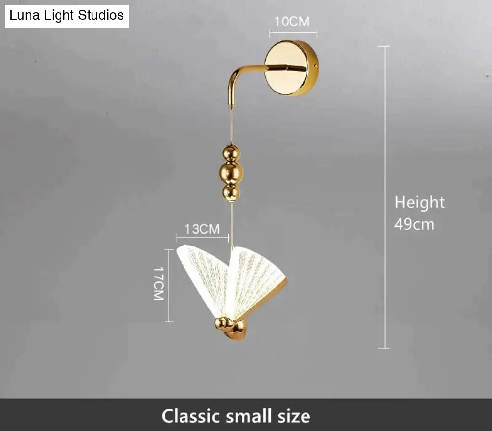 DecorBites™ Nordic Butterfly Led Wall Light for Bedroom