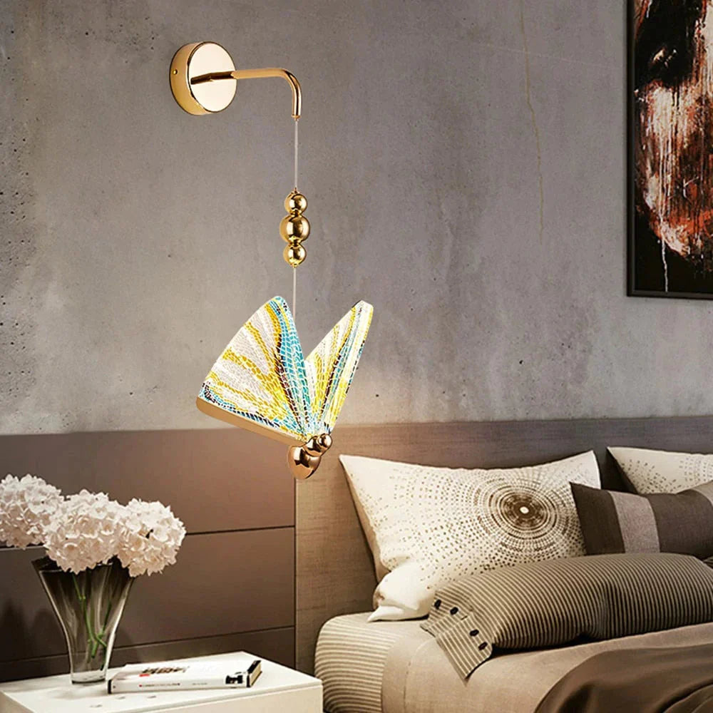 DecorBites™ Nordic Butterfly Led Wall Light for Bedroom