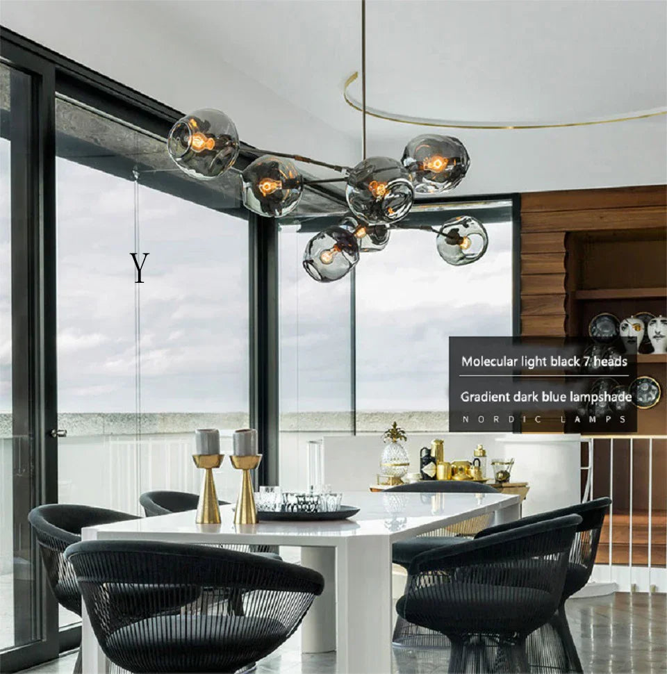 DecorBites™ Nordic Chandelier for Dining & Living Room