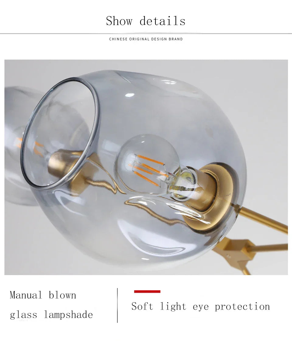 DecorBites™ Nordic Chandelier for Dining & Living Room