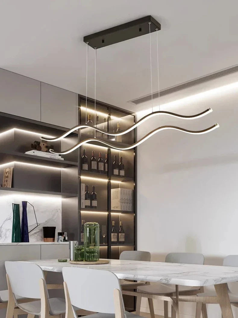 DecorBites™ Nordic Chandeliers: Stylish Dining Room Lighting