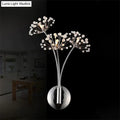DecorBites™ Nordic Creative Crystal Flower Dandelion Wall Lamps for Bathroom Bedroom Bedside Lamp Living Room