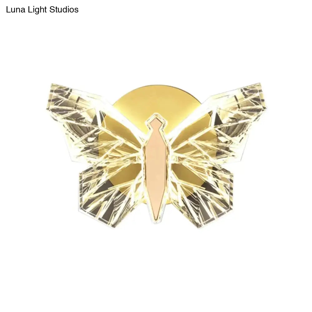 DecorBites™ Nordic Creative Luxury Butterfly wall lamp for Bedroom Living Room Lighting