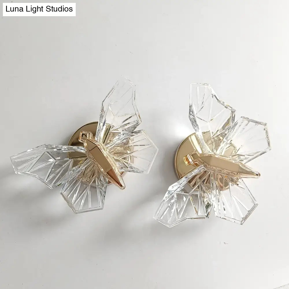 DecorBites™ Nordic Creative Luxury Butterfly wall lamp for Bedroom Living Room Lighting