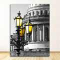 DecorBites™ Nordic Landscape Canvas Print Set - Yellow Scenery