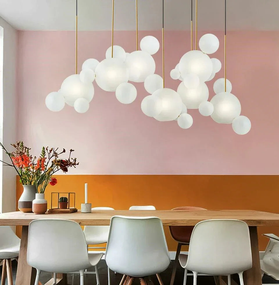 DecorBites™ Nordic LED Bubble Chandelier - Modern Home Lighting