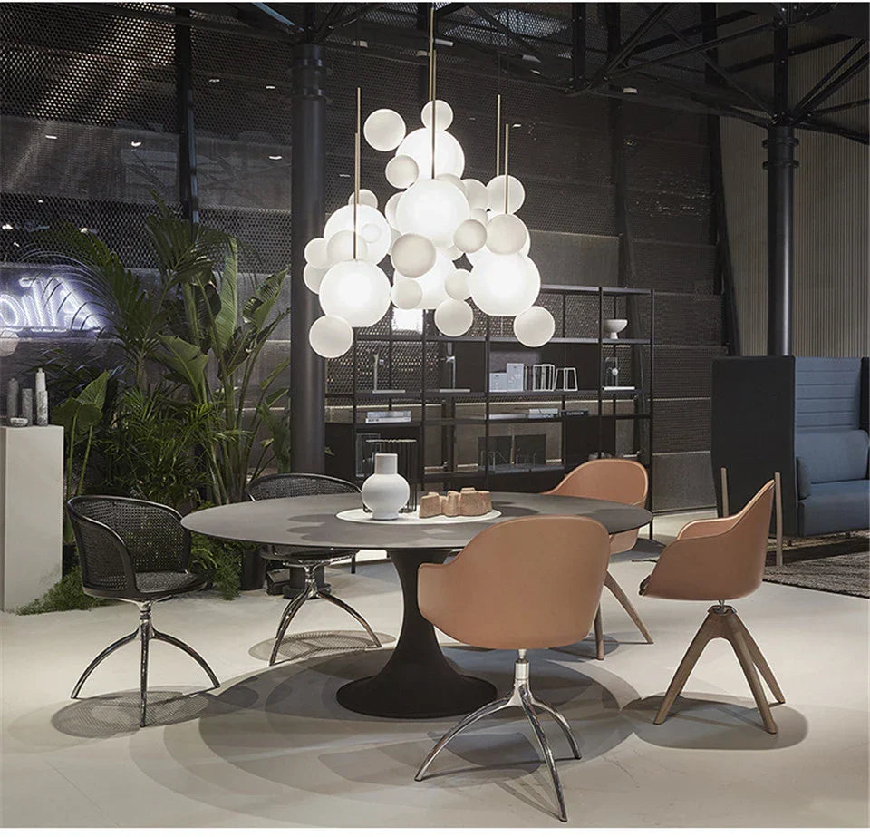 DecorBites™ Nordic LED Bubble Chandelier - Modern Home Lighting