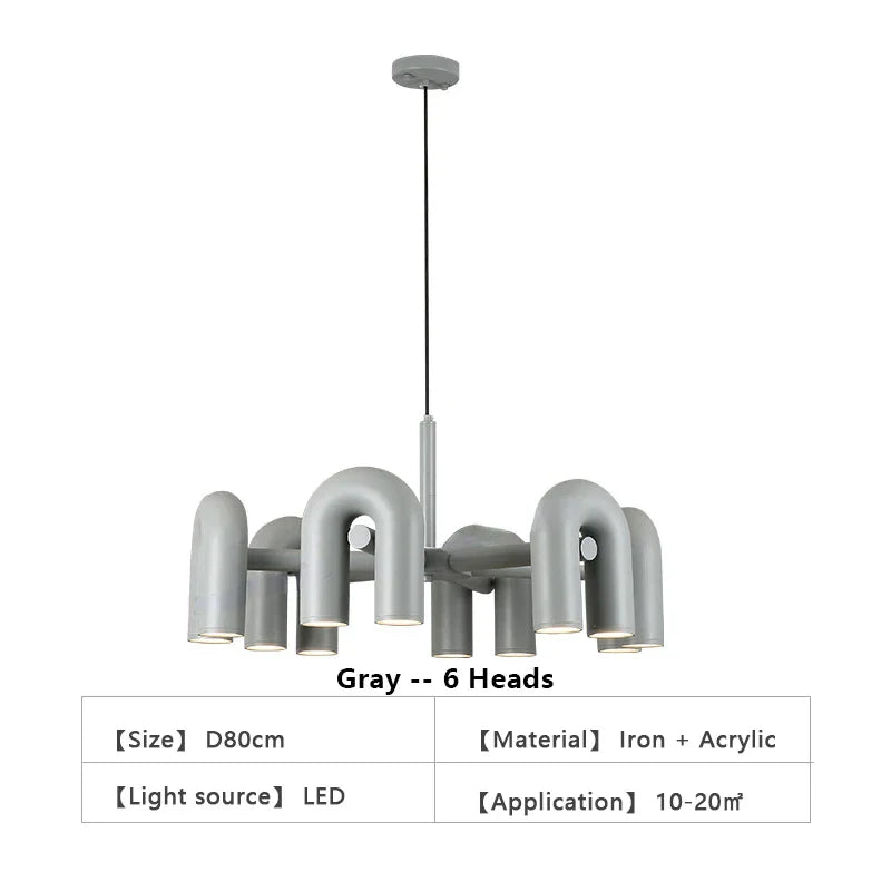 DecorBites™ Nordic LED Ceiling Chandelier for Modern Home