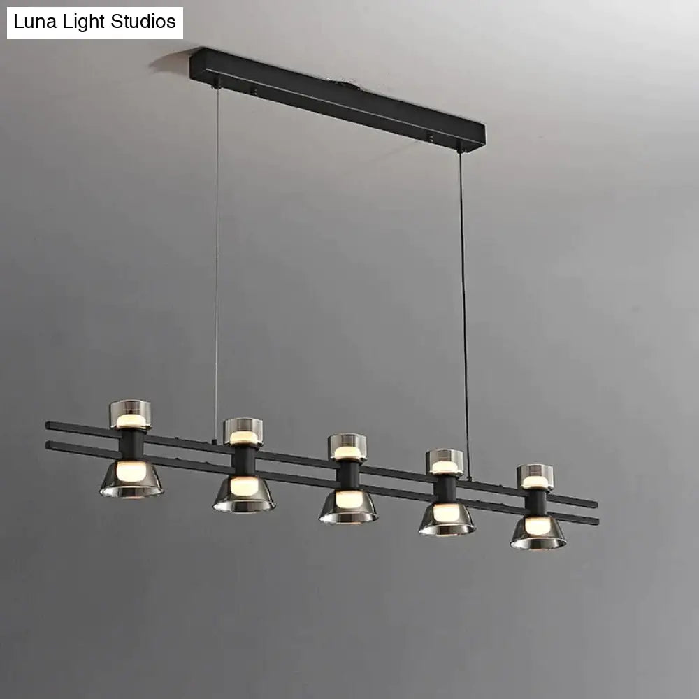 DecorBites™ Nordic modern minimalist light luxury bar LED strip lamp kitchen island table Light fixture