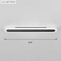 DecorBites™ Nordic Style Acrylic Bar LED Wall Sconce for Corridor Lighting