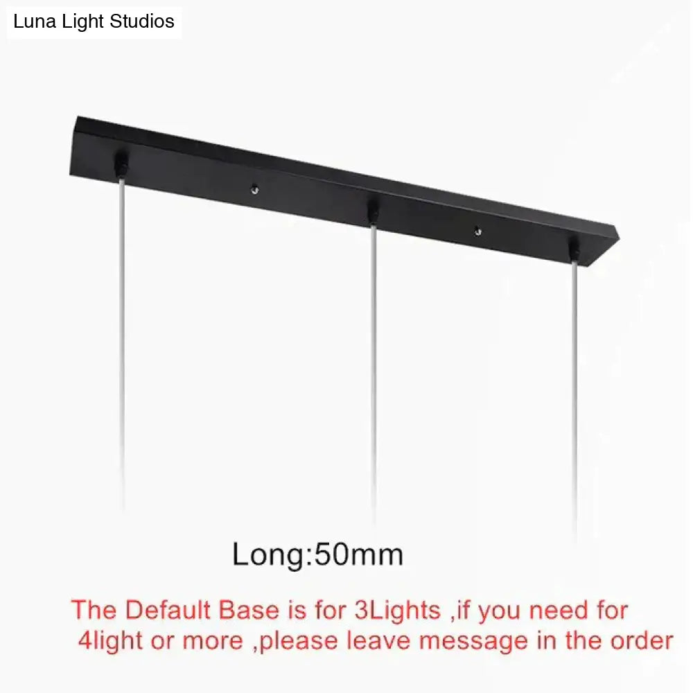 DecorBites™ Novelty LED Pendant Lamp dimmable Lights Kitchen Island Dining Room Shop Bar Counter Decoration Cylinder Pipe Pendant Lights