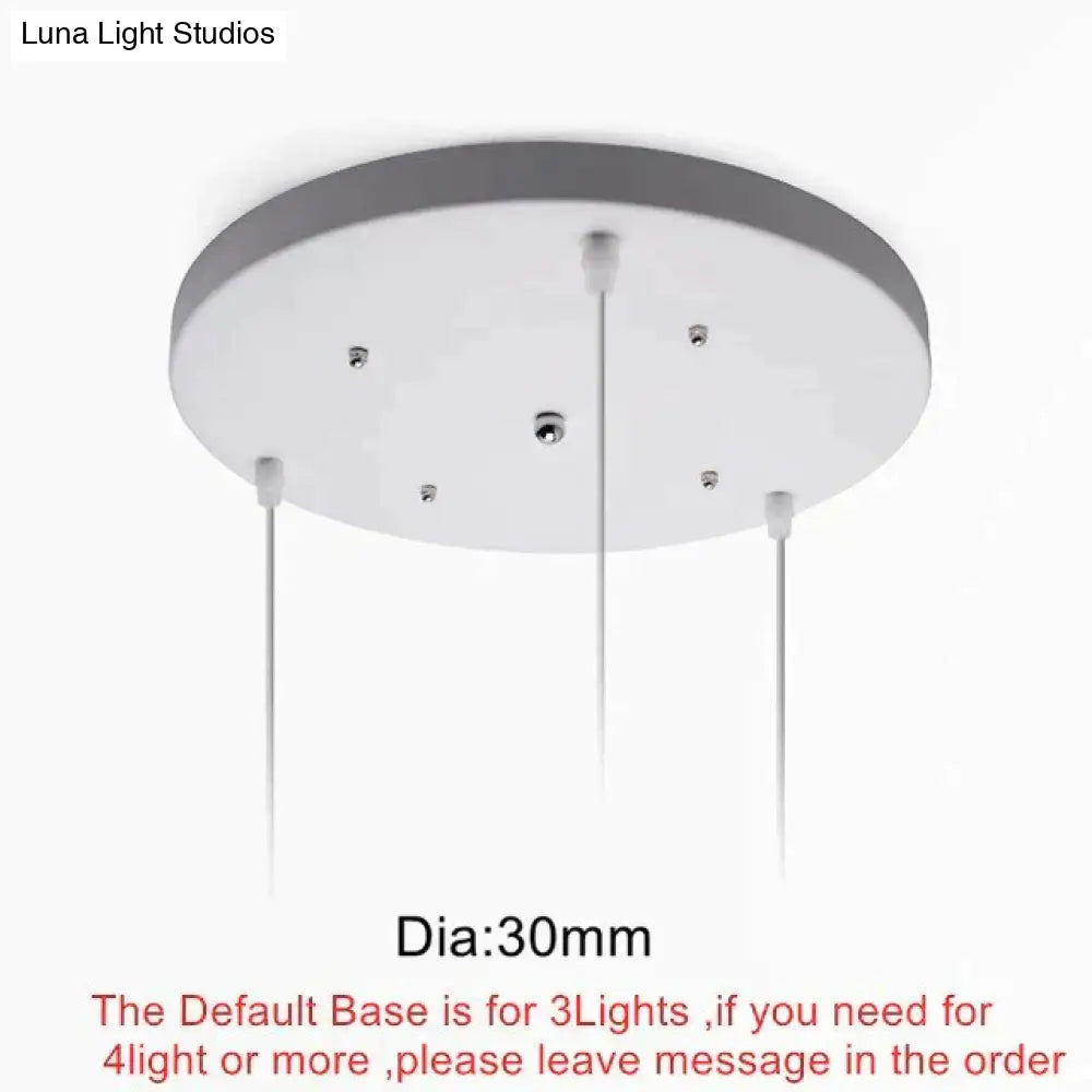 DecorBites™ Novelty LED Pendant Lamp dimmable Lights Kitchen Island Dining Room Shop Bar Counter Decoration Cylinder Pipe Pendant Lights