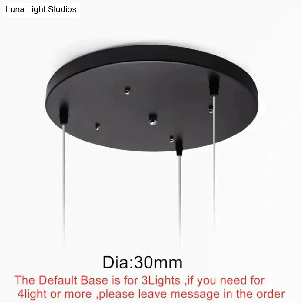 DecorBites™ Novelty LED Pendant Lamp dimmable Lights Kitchen Island Dining Room Shop Bar Counter Decoration Cylinder Pipe Pendant Lights