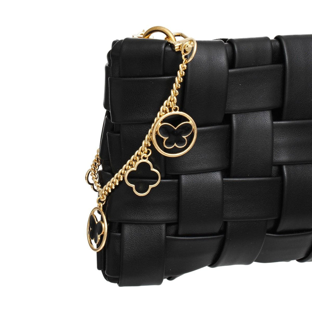 Women’s Bag Chain with Gold and Black Butterfly Detail – Stylish Fashion Accessory