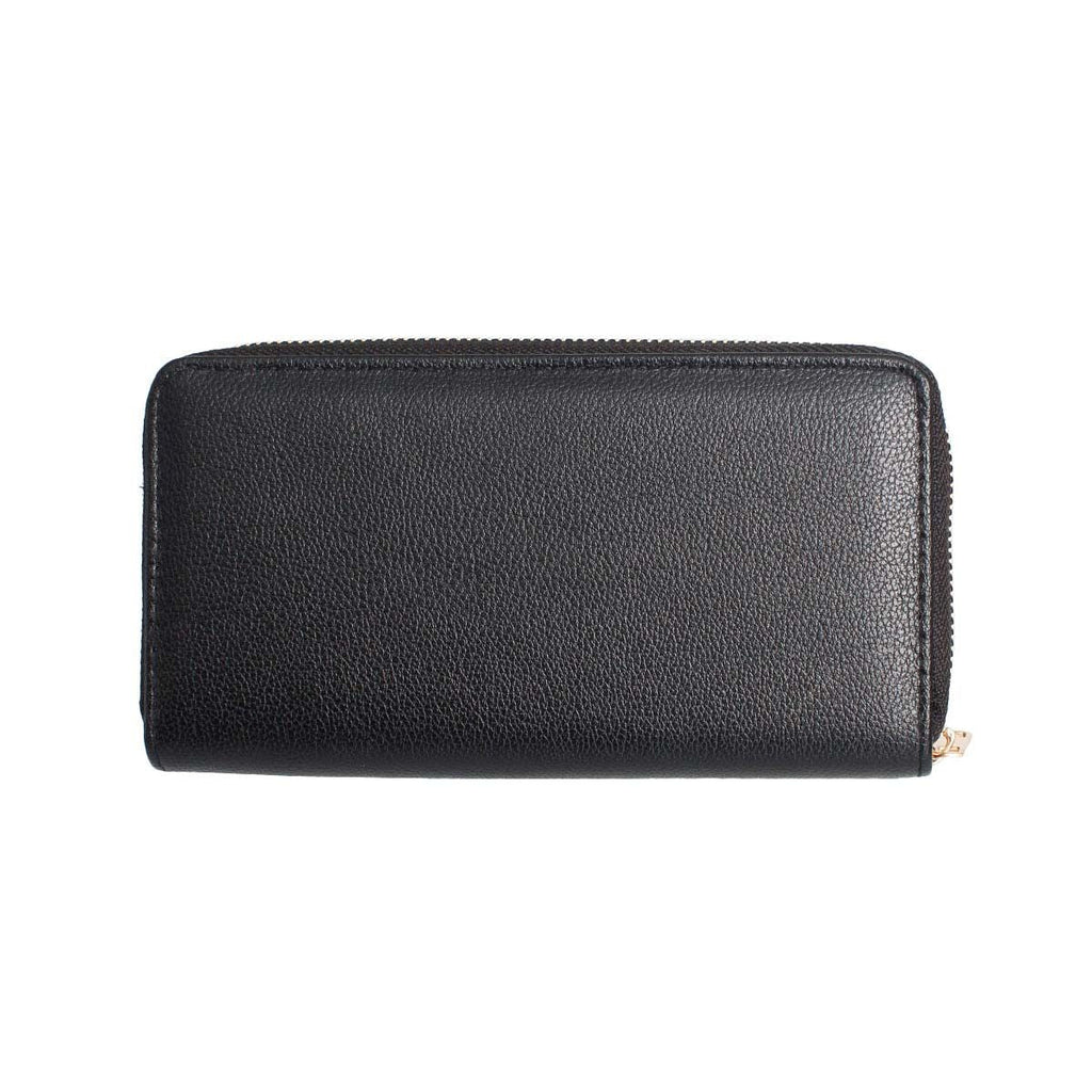 Beaded Wallet with Blue Hamsa Charm – Stylish Fashion Accessory
