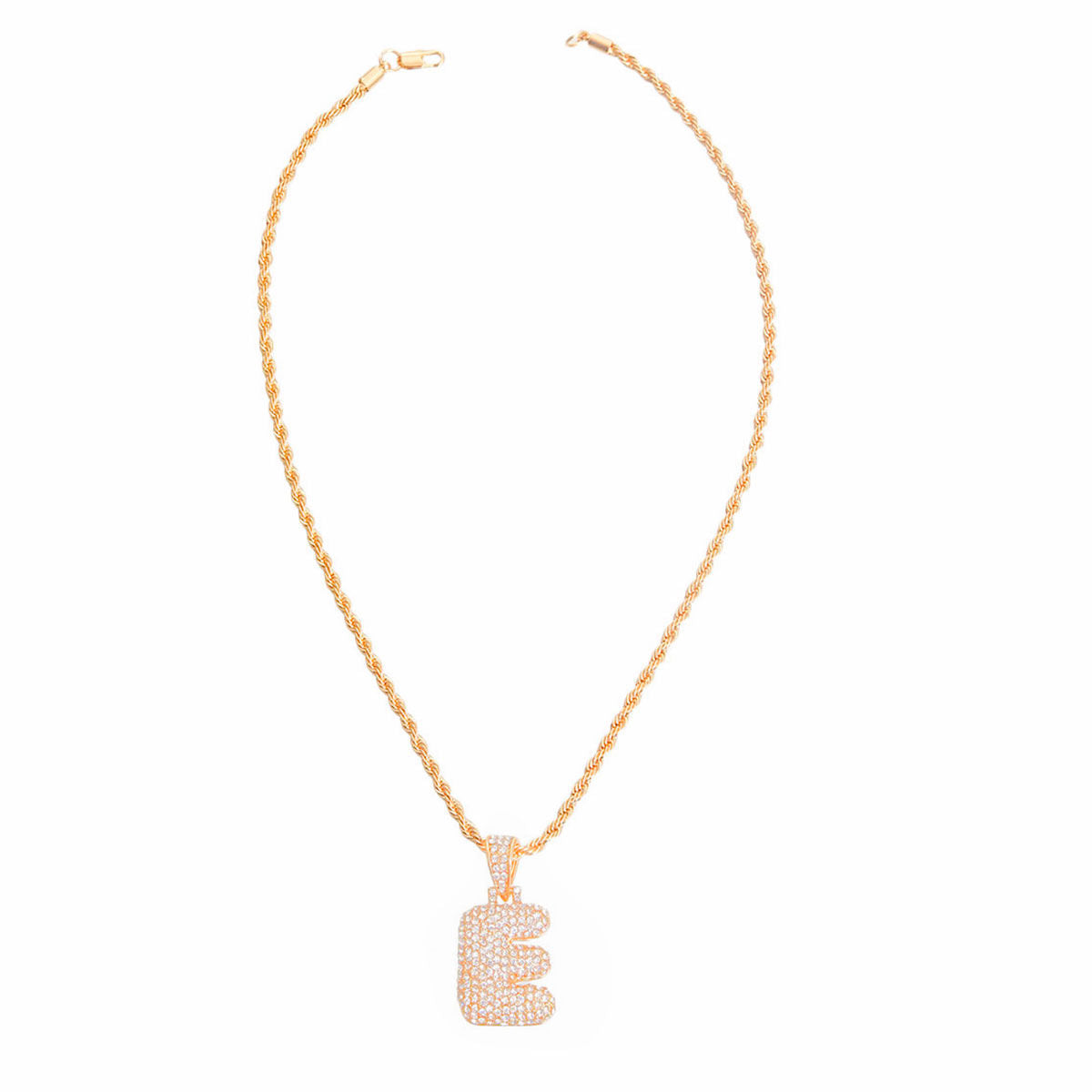 Initial E Necklace Stylish Fashion Jewelry Accessory