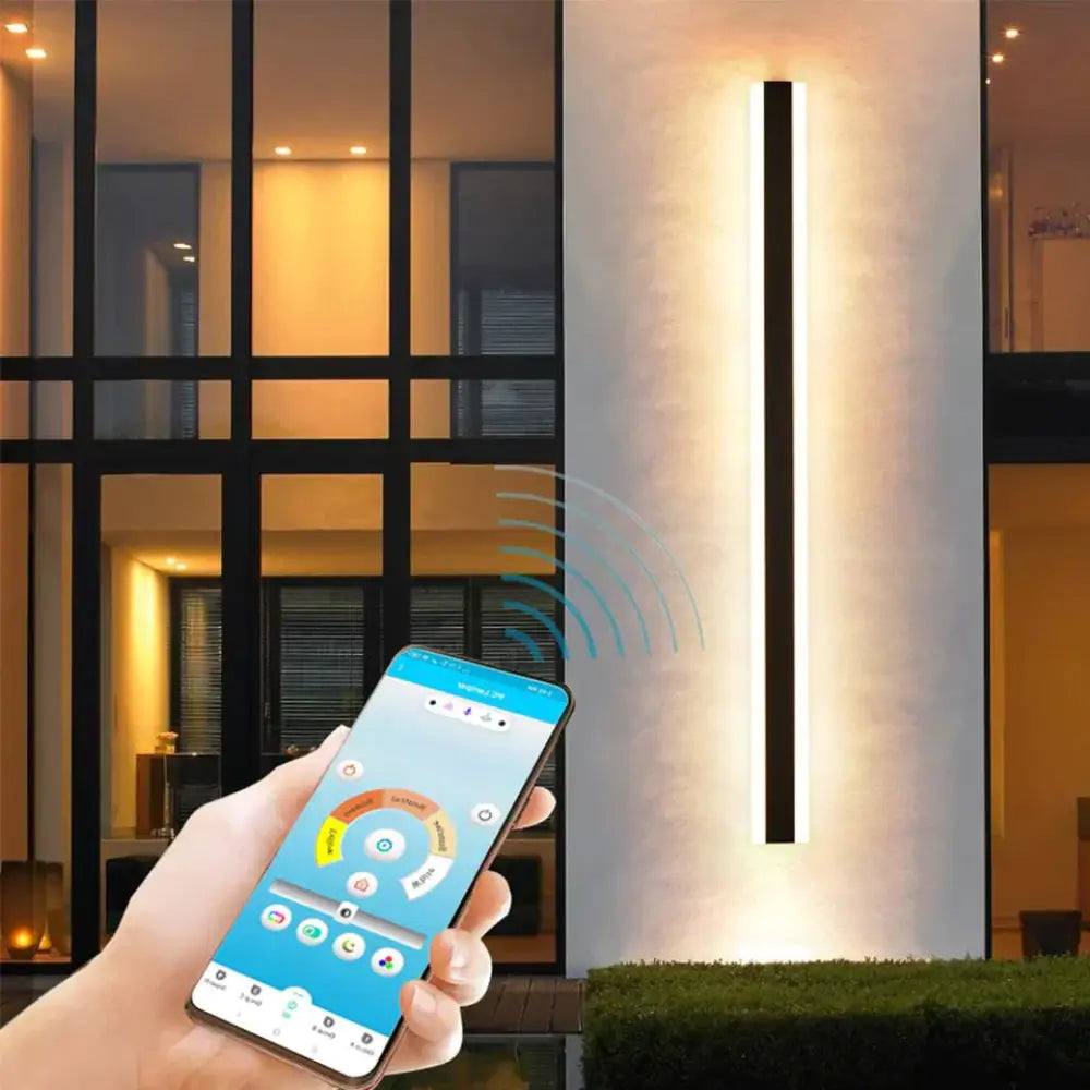 DecorBites™ Outdoor Aluminium Waterdichte Wall Mounted Lamp Moderne IP65 Led Wall Verlichting Tuin Veranda Blaker Licht 110V 220V Blaker armatuur